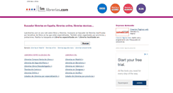 Desktop Screenshot of laslibrerias.com